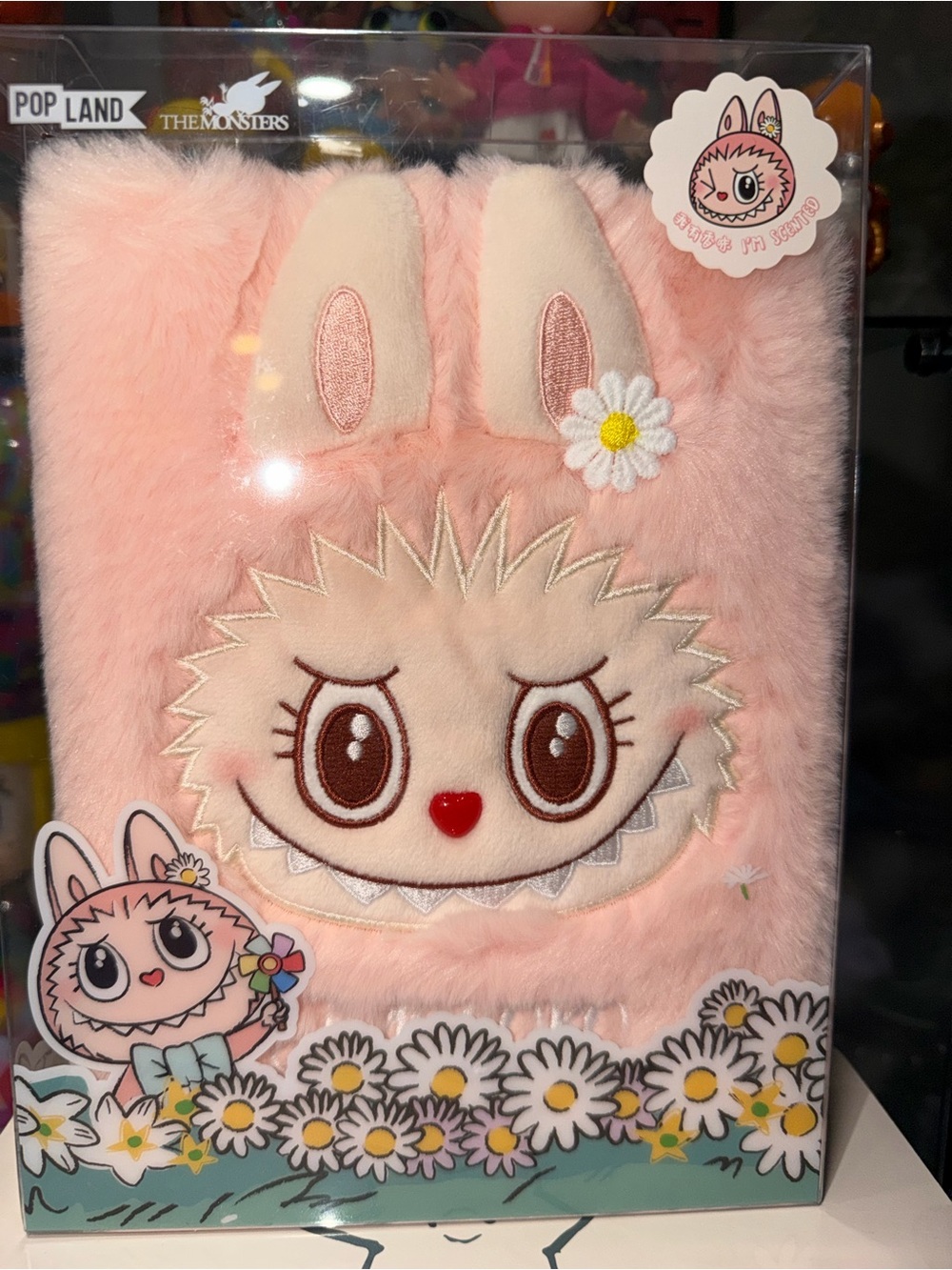 Authentic MOKOKO Sweetheart Series - Scented Plush Notebook